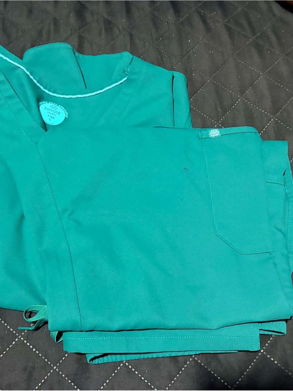 Women's Teal Track Pants - Professional Scrub Joggers